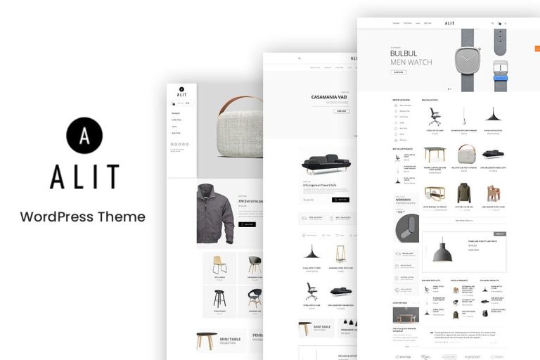 Alit – Minimalist WooCommerce WordPress Theme