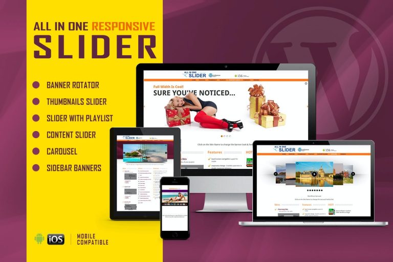 All In One Slider – Responsive WordPress Plugin