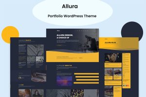 Allura – Portfolio WordPress Theme
