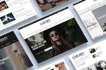 Amory Blog - A Responsive WordPress Blog Theme 4.7
