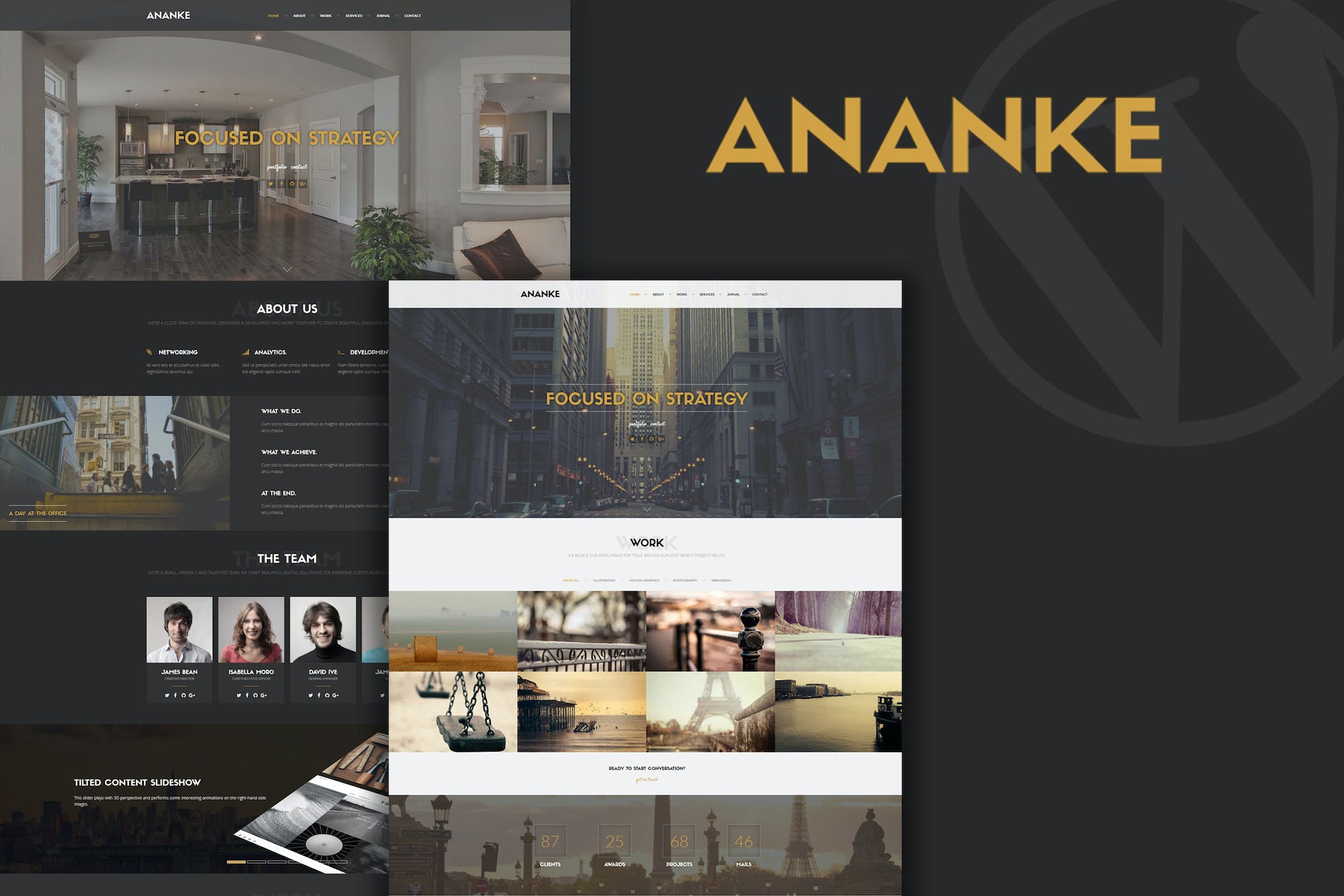 Ananke- One Page Parallax 3.9.12 WordPress Theme