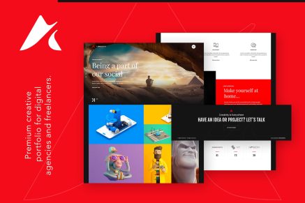 Anchord- Creative Agency Portfolio and Freelancer 3.1.0 WordPress Theme