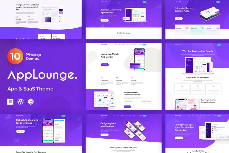 AppLounge – App & SaaS Software Theme