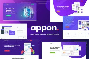 Appon – App & SaaS Software WordPress Theme