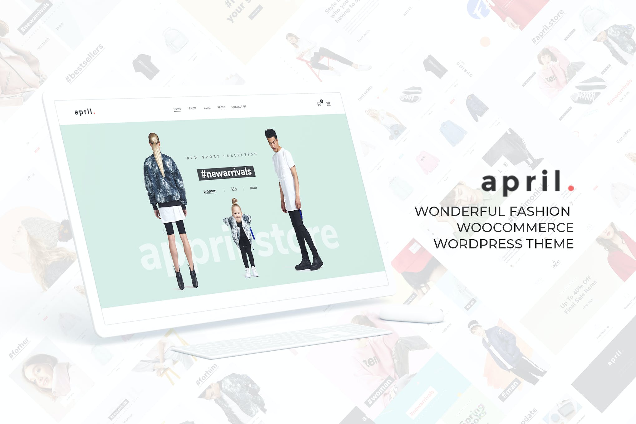 APRIL- Wonderful Fashion WooCommerce Th 6.5 WordPress Theme