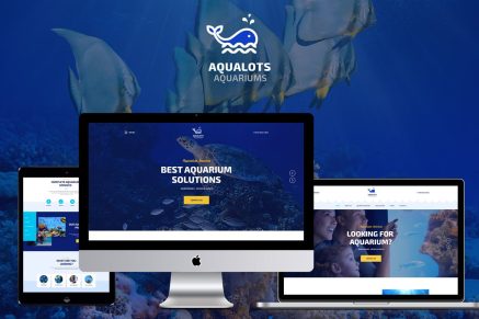 Aqualots 1.1.6 WordPress Theme