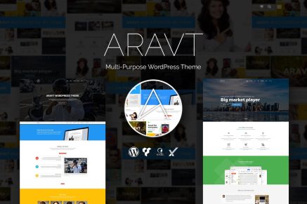 Aravt- Creative MultiPurpose 1.4 WordPress Theme