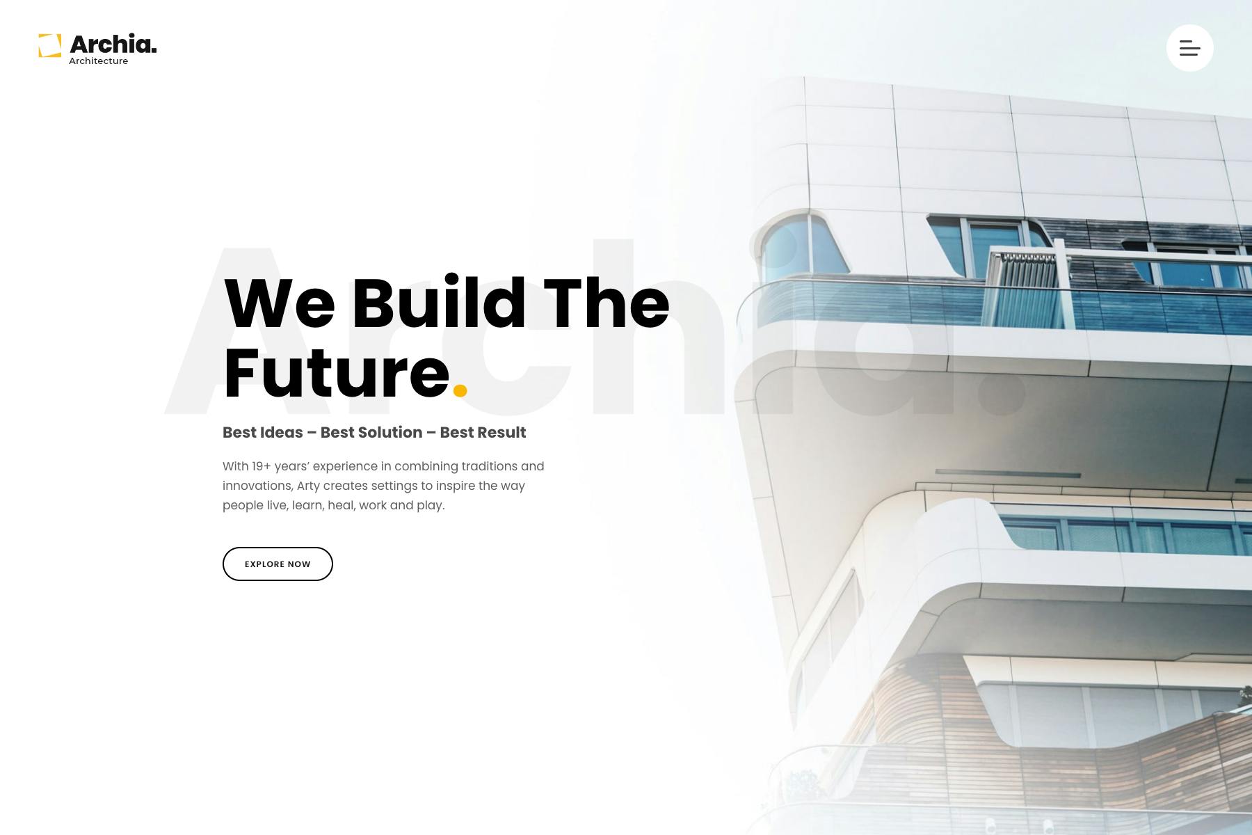 Archia- Architecture & Interior 1.1.0 WordPress Theme