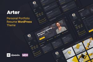 Arter – Personal Portfolio Resume Theme