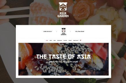 Asia Garden 1.3.0 WordPress Theme