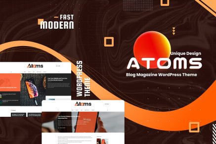 Atoms 2.1 WordPress Theme