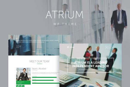 Atrium- Finance Consulting 2.8 WordPress Theme