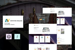 AV Studio – One Page WordPress Theme