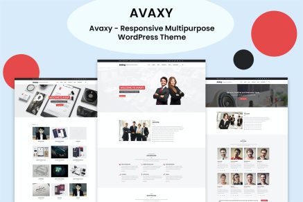 Avaxy- Multipurpose 1.0 WordPress Theme