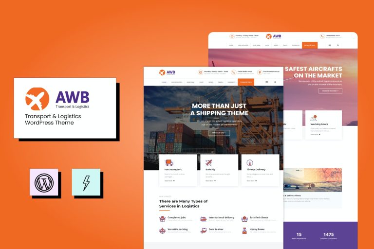 AWB – Transport & Logistics WordPress Theme