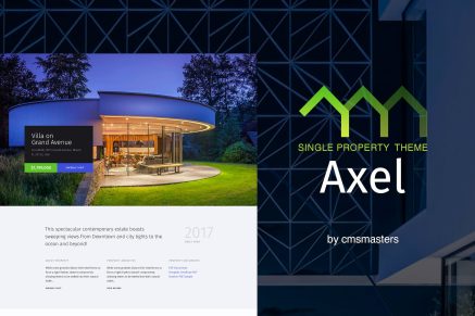 Axel- Single Property Real Estate 1.1.8 WordPress Theme