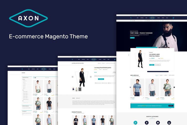 Axon – Responsive Magento Theme
