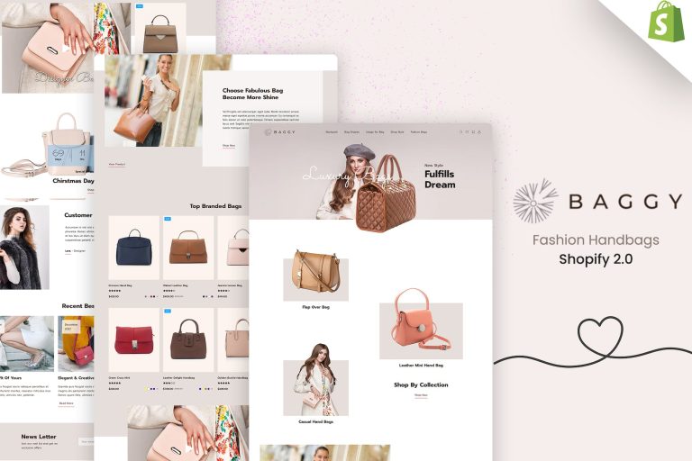 Baggy – Fashion Store, Handbags Shopify Theme