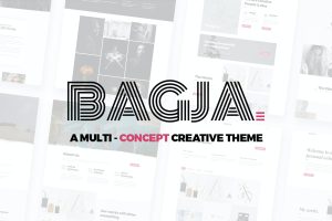 Bagja – Responsive Multi Concept & One Page Portfo