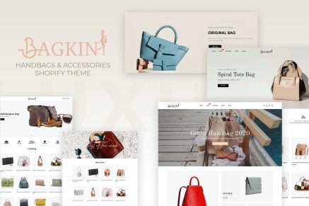 Bagkin- Handbags & Shopping Clothes Shopify Theme