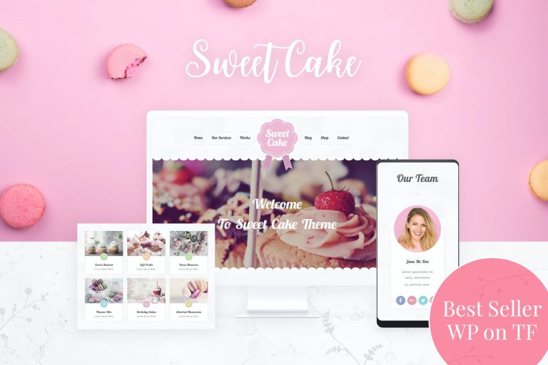 Cake Bakery – Bakery WordPress Theme