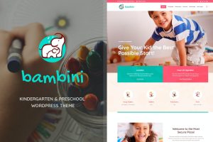 Bambini – Kindergarten & Pre-School WordPress Theme