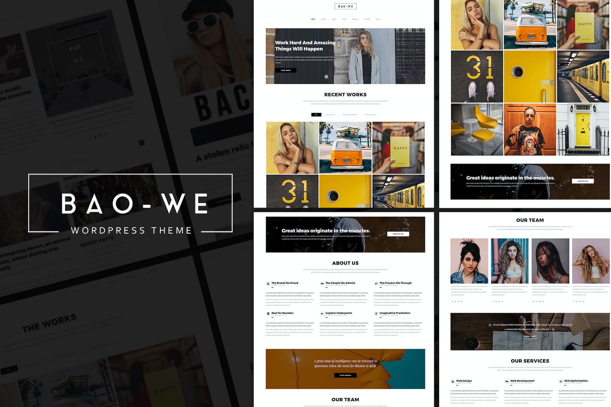 Baowe 1.1 WordPress Theme