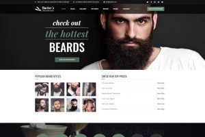 Barber – WordPress Theme for Barbers & Hair Salons