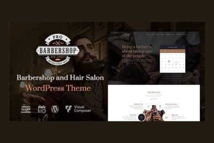 Barbershop- 1.2.3 WordPress Theme