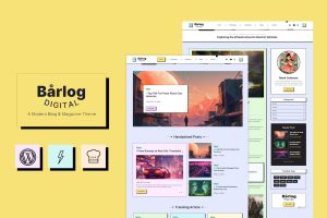 Barlog – A Modern Blog & Magazine Theme