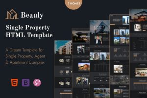 Home – Single Property HTML Template