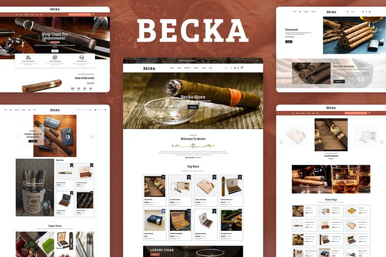 Becka – Cigar Store Shopify Theme