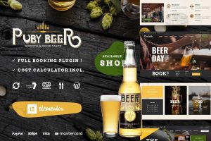 Beer & Brewery Pub Theme