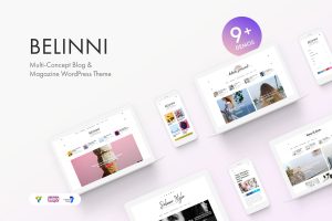 Belinni – Multi-Concept Blog / Magazine WordPress