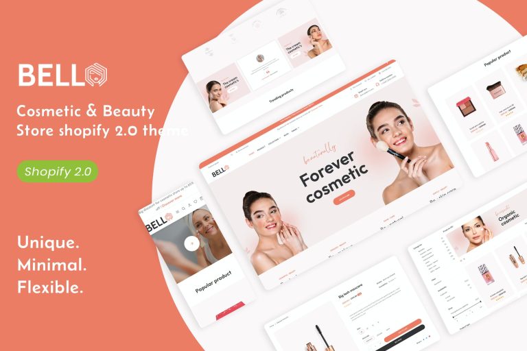 Bello – The Cosmetics & Beauty Responsive Shopify