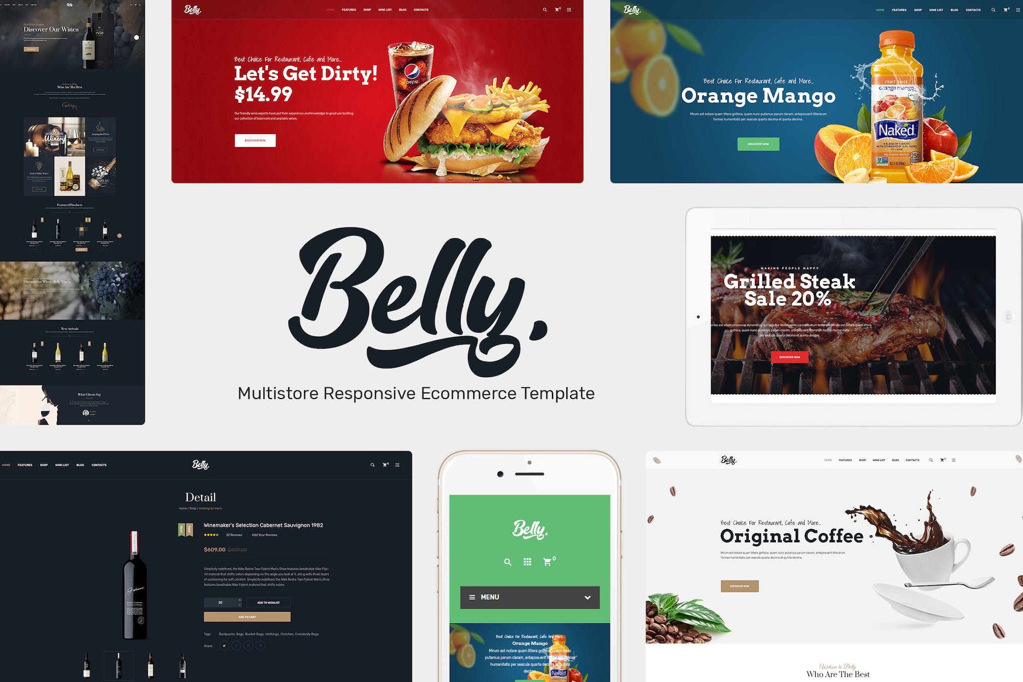 Belly- Multipurpose WooCommerce 1.1.1 WordPress Theme