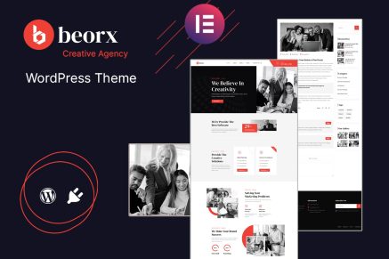 Beorx- Elementor Creative Agency 2.2.4 WordPress Theme