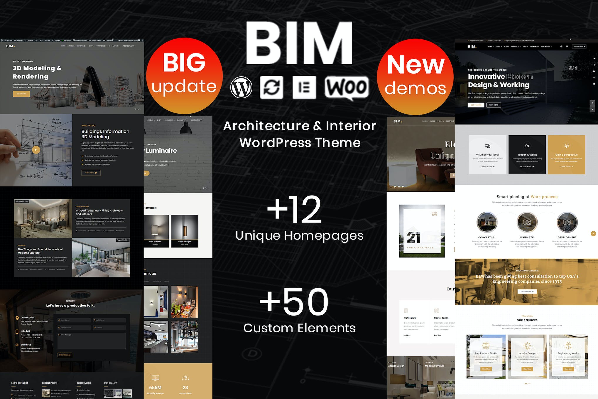 BIM- Architecture & Interior Design 1.3.8 WordPress Theme