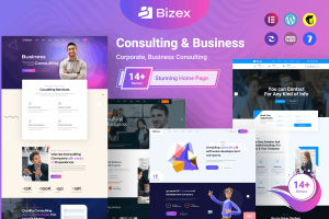 Bizex – Business Consulting WordPress Theme