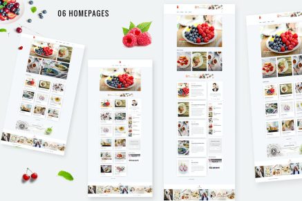 Bizi- A for Food Bloggers 2.0.1 WordPress Theme