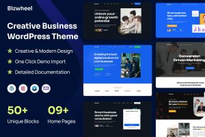 Bizwheel – Creative Business WordPress Theme