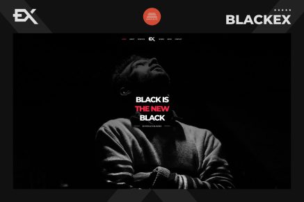 Blackex - Photography Portfolio Template