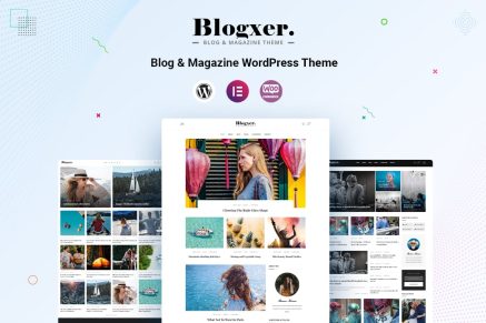 Bloxer- Blog & Magazine 1.2.4 WordPress Theme