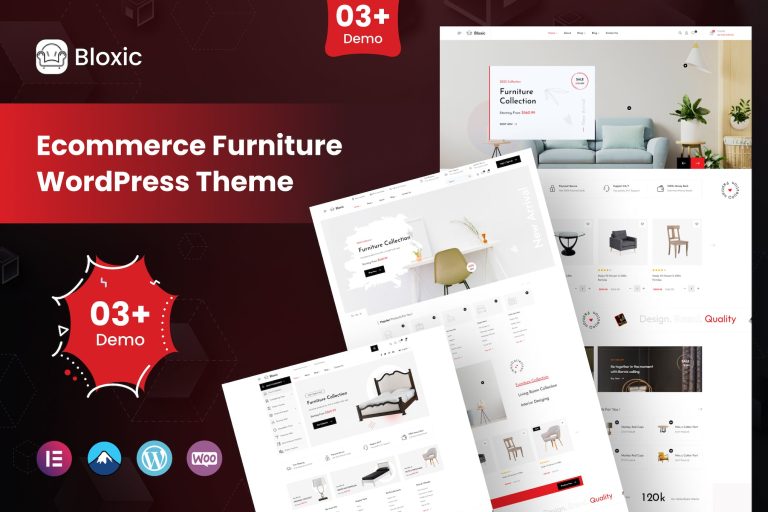 Bloxic – Furniture Store WooCommerce Theme