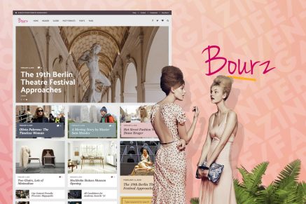 Bourz- Life & Entertainment Magazine Blog 7.0.9 WordPress Theme