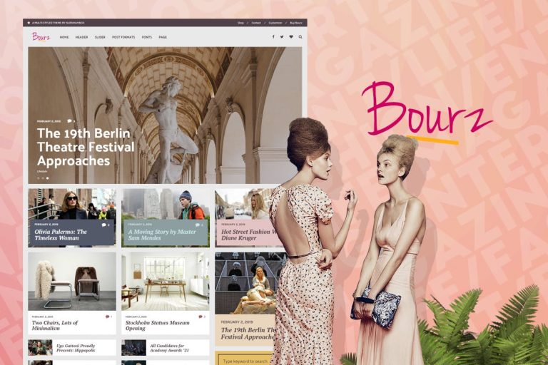 Bourz – Life & Entertainment Magazine Blog Theme
