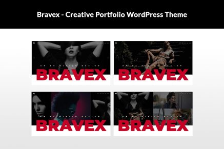 Bravex- Creative Portfolio 1.0 WordPress Theme