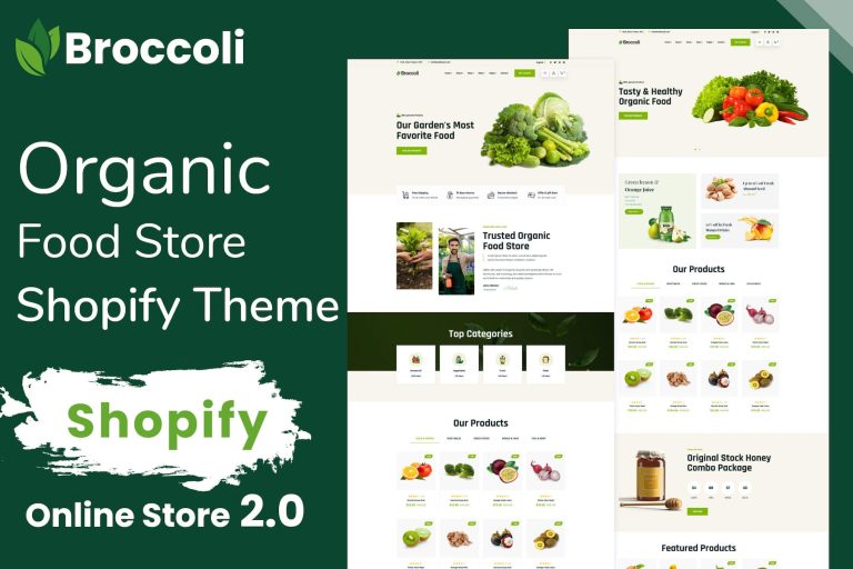Broccoli – Organic Food Store Shopify Theme OS