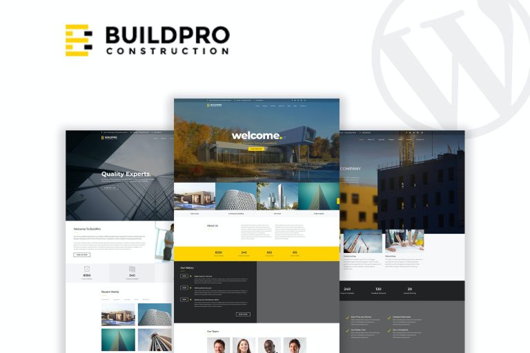 BuildPro – Business & Construction WordPress Theme