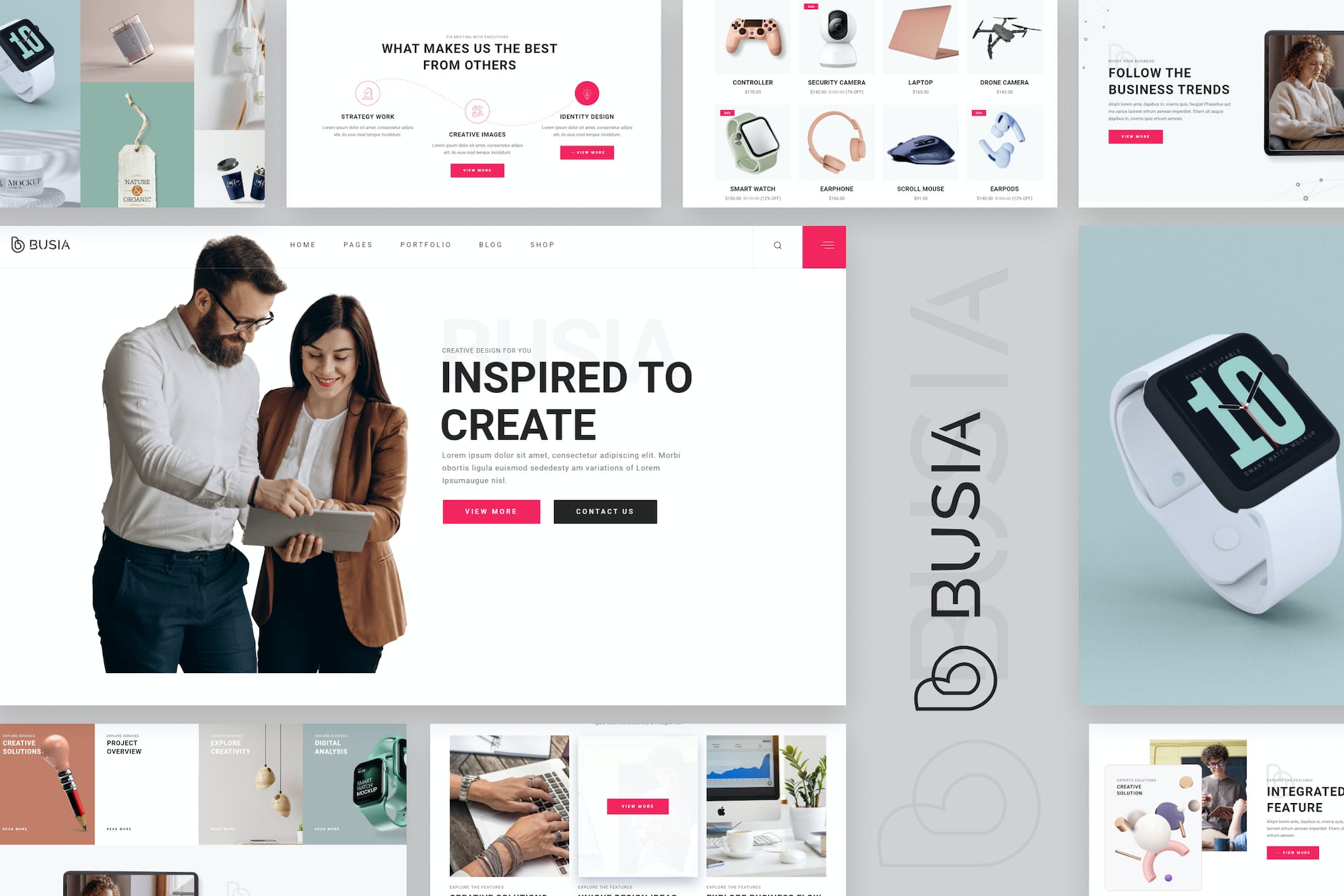 Busia- Creative Agency 1.3.0 WordPress Theme
